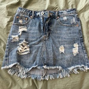 Jean skirt